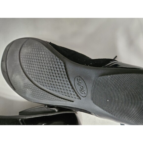 Peko Black Faux Leather Boots, Size 8 - Picture 10 of 11